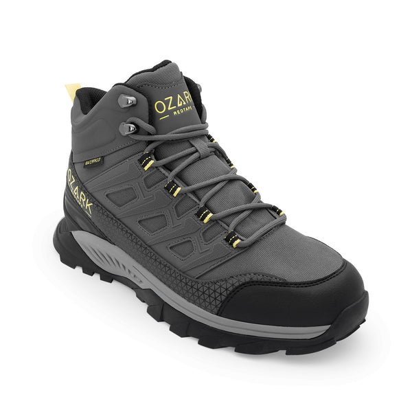 Dark Grey Trekking Shoes | High-Top Outdoor