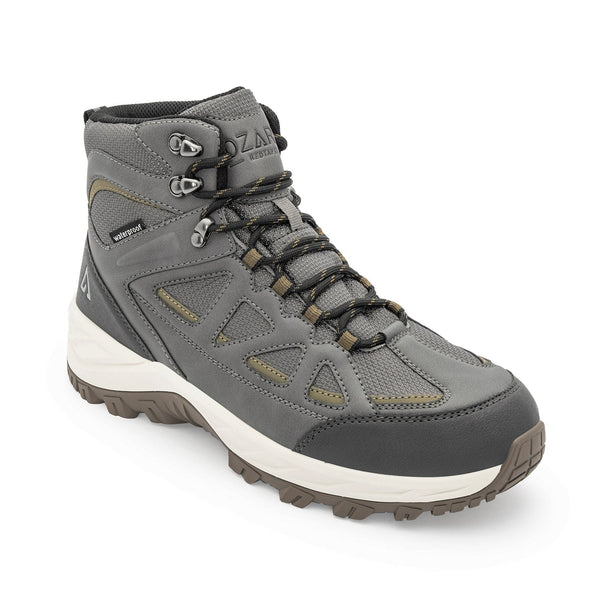 Dark Grey Trekking Shoes | High-Top Outdoor